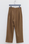 HED MAYNER 6 pleated pants AW22_P58_CML/WO